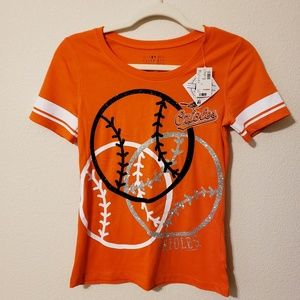 5th & Ocean for Justice Baseball T - Orioles- sz14